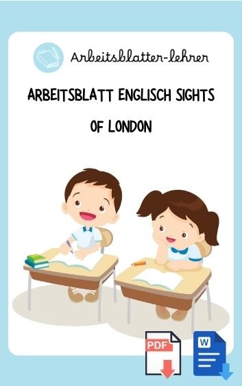 Arbeitsblatt Englisch Sights Of London