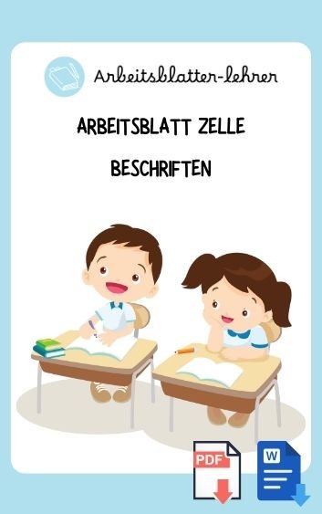 Arbeitsblatt Zelle Beschriften