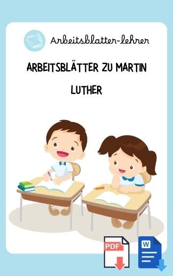 Arbeitsblätter Zu Martin Luther