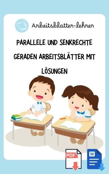 Parallele Und Senkrechte Geraden Arbeitsblätter Mit Lösungen