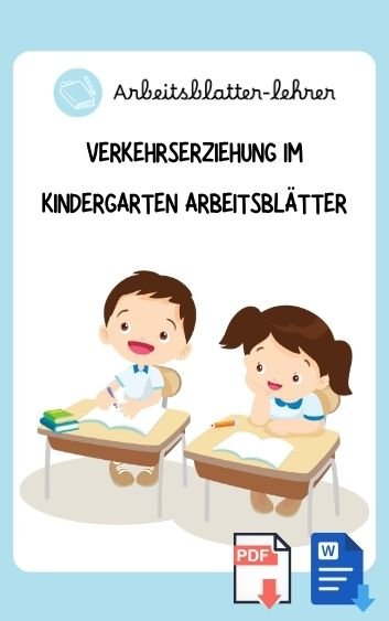 Verkehrserziehung Im Kindergarten Arbeitsblätter