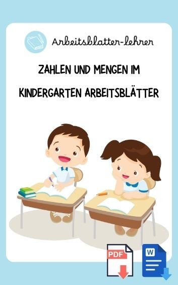 Zahlen Und Mengen Im Kindergarten Arbeitsblätter